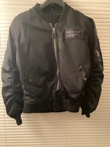 HOUSTON MA-1 플라이트 자켓 L 사이즈 블랙