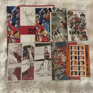 하이큐!! 극장판 영화 입장 특전 팜플렛 플라이어