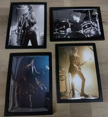 a flood of circle 신보 유키 촬영 패널 4장 세트