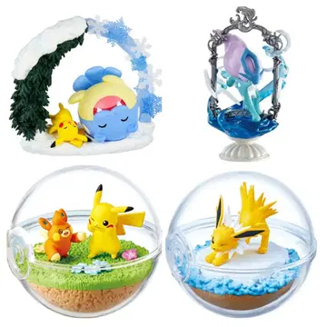 리멘트 포켓몬 피규어 묶음 판매 디오라마 테라리움