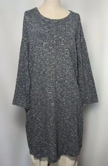 plantation 자카드 니트 원피스