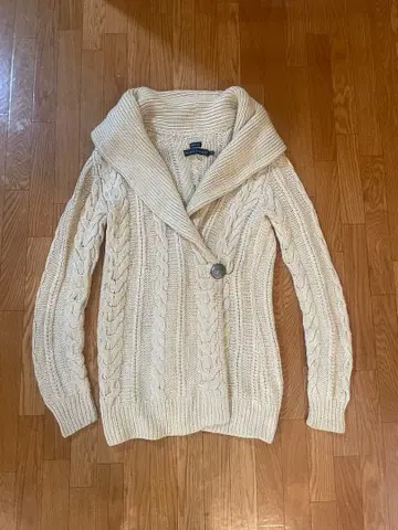 랄프 로렌 콘초 HAND KNIT 가디건