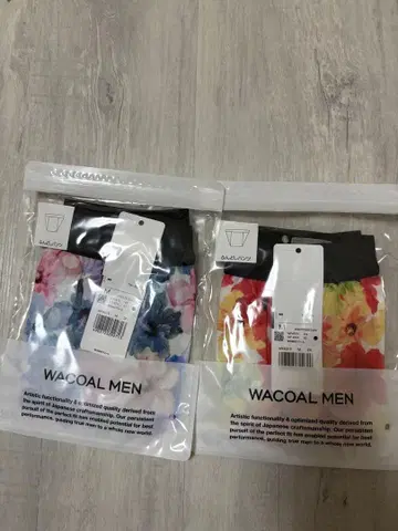 새상품 와코루 훈도시 NEXT (M) 꽃무늬 팬츠 2장 세트