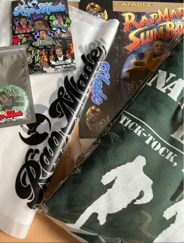 Rap made 묶음 판매 후드티 핀즈 캔뱃지 랩메이드