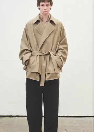 Blanc YM 블랑 와이엠 숏 트렌치코트 M 사이즈 미사용품