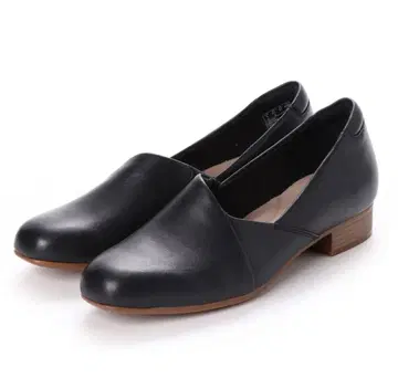 클락스 Clarks 가죽 신발 로퍼 펌프스 블랙