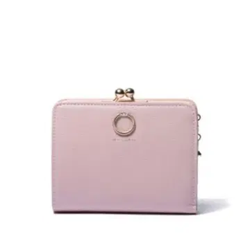 JILL STUART 질스튜어트 지갑 이단 접이식 지갑 핑크 베이지