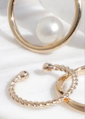 [택 포함*미사용] 시에나 로제 꼬임 이어커프