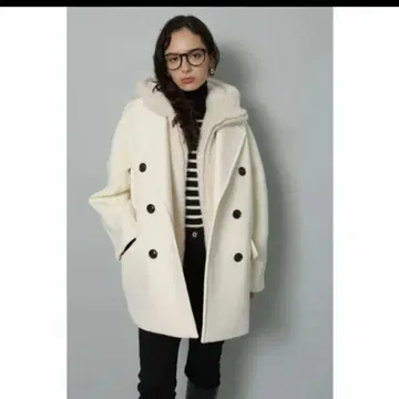 택 포함 새상품 Arpege story 본딩 코쿤 코트 사이즈 1