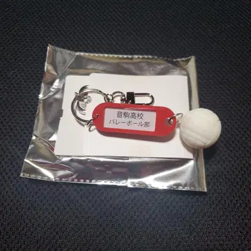 하이큐!! 고교명 부착 열쇠 참 키링 네코마 고교