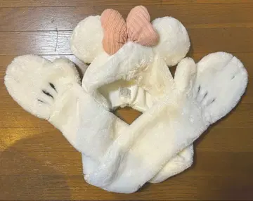 디즈니 팬캡 장갑 포함 머플러 미니