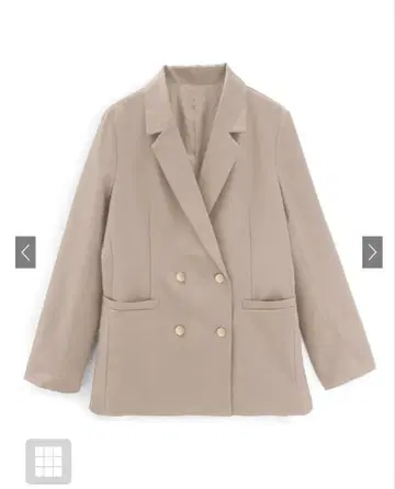 GRL 더블 버튼 테일러드 자켓