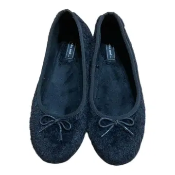 [ 새상품급 ] niko and - 블랙 리본 포함 플랫슈즈