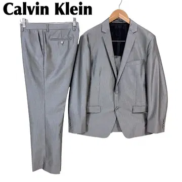 [ 새상품급 ] CK 캘빈클라인 수트 셋업 자켓 38 팬츠 32