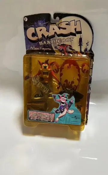 크러쉬 반디쿠트 액션 피규어 서핑보드 크러쉬