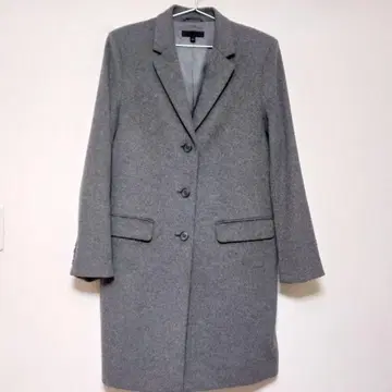 유니클로 울 캐시미어 체스터 코트 L 그레이