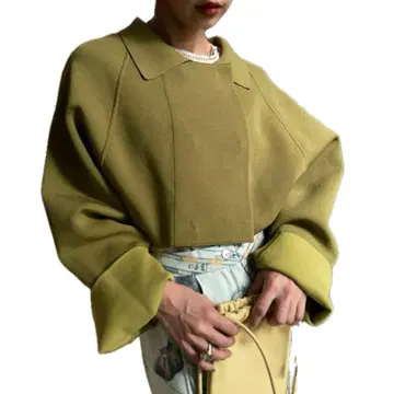 완판템 아메리 자켓 라이크 숏 니트 가디건 스냅 버튼