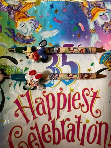 미키 미니 35주년 기념 볼펜 세트