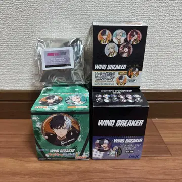 WIND BREAKER 트레이딩 배지 BOX 4세트