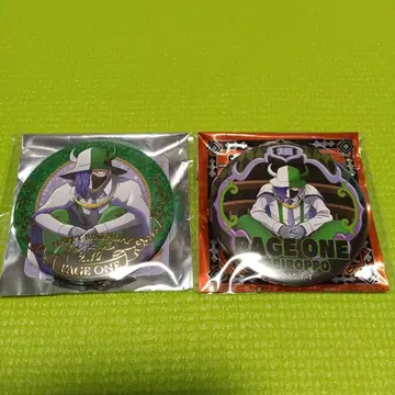 원피스 PAGE ONE 페이지 원 캔뱃지 2세트 무기와라 스토어 한정판