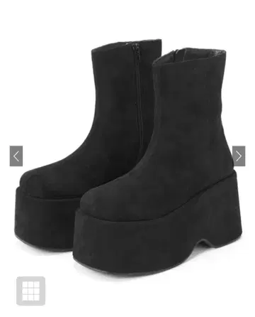 grl 스웨이드 통굽 부츠