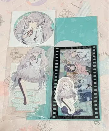 프로세카 하피콜레 니고미쿠 캔뱃지, 아크릴 스탠드, 티켓 홀더, 스티커