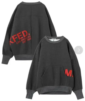 BIG SLEEVE TOP 밀크페도 맨투맨 트레이닝복