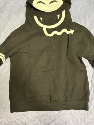 갱킹 킹 자름 후드티 좀비