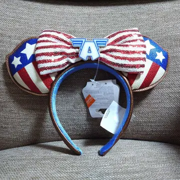 [ 일본 미발매 ] 홍콩 MARVEL 마블 캡틴 아메리카 머리띠