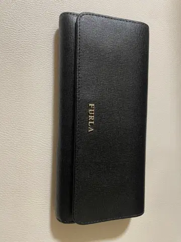 FURLA 블랙 장지갑