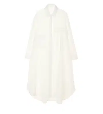 UN3D. 에어리 롱 셔츠