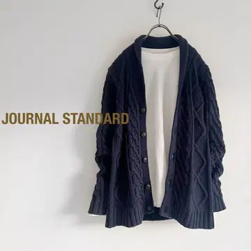 JOURNAL STANDARD 케이블 니트 가디건