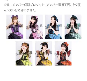 FRUITS ZIPPER 브로마이드 전원 세트 7장 대특전회 뉴락