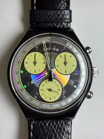 빈티지 Swatch 크로노그래프 [ Miobiao ] 가동 확인됨