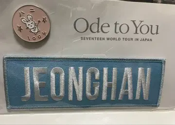 정한 Ode to You 네임 와펜