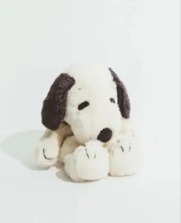 느긋한 봉제 인형 스누피 그레이 스누피 뮤지엄