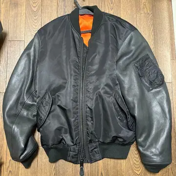 AVIREX x expansion MA-1 플라이트 자켓 블랙