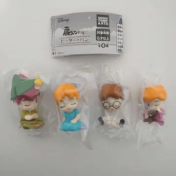 가챠 어깨 쿵 Fig. 피터 팬 전 4종 컴프 세트