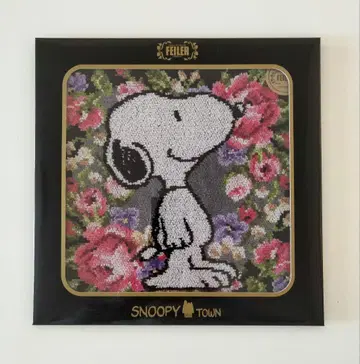 새상품 페이 x 스누피 손수건 꽃무늬