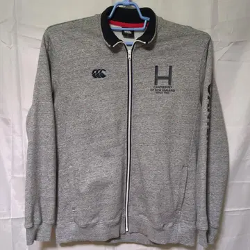 canterbury 남성용 그레이 상의 아우터 긴팔 맨투맨