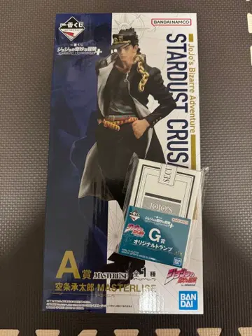 제일복권 죠죠 A상 쿠죠 죠타로 G상 카드놀이 피규어 3부