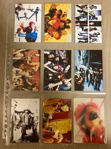 hide with Spread Beaver 괴인 카드 X JAPAN