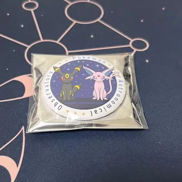 포켓몬 천문대 캔뱃지 에브이 블래키