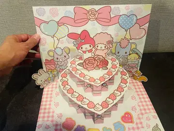 My Melody 팝업 카드