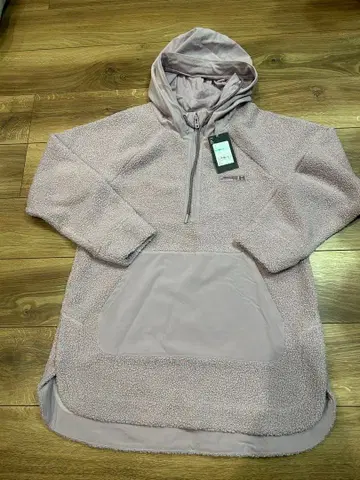 언더아머 플리스 자켓 LG 연보라