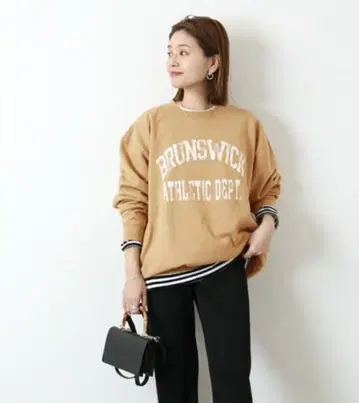 JOURNAL STANDARD 페이드 로고 맨투맨