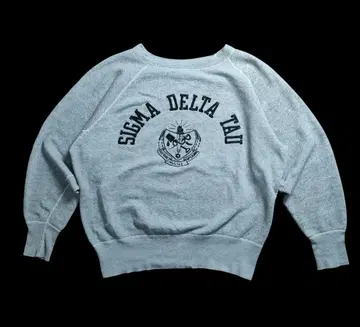 60s 프래터니티 맨투맨 고마시오 그레이 USA XL