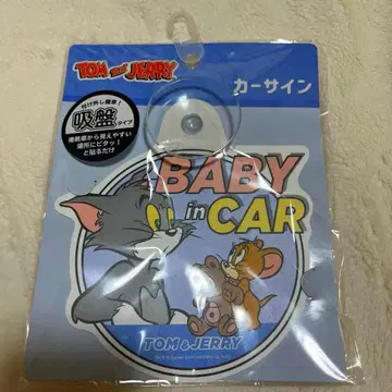 미개봉 새상품 톰과 제리 BABY in CAR 사인