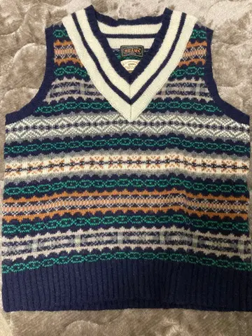 gim beamsplus 별주 니트 베스트 사이즈 M