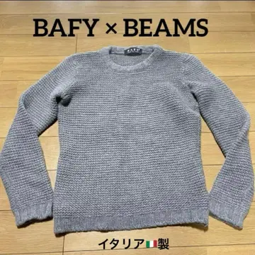 BAFY 빔즈 별주 이탈리아제 울 스웨터 프리 사이즈 새상품급